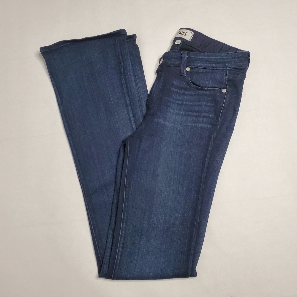 PAIGE Dark Blue Bootcut Jeans